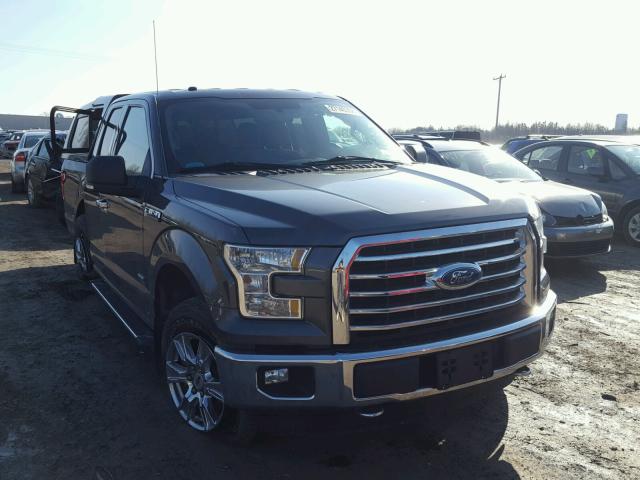 1FTFX1EG9FFA27513 - 2015 FORD F150 SUPER GRAY photo 1