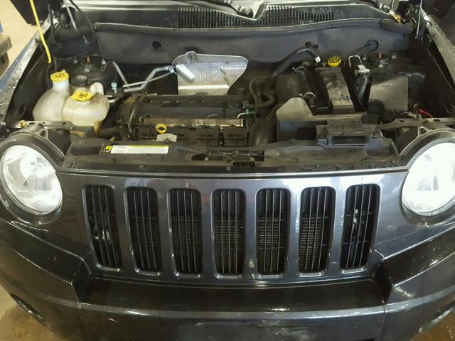 1J4NT4FA9AD659249 - 2010 JEEP COMPASS SP GRAY photo 7