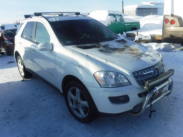 4JGBB22E88A369651 - 2008 MERCEDES-BENZ ML 320 CDI WHITE photo 1