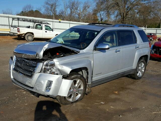 2GKFLTE30F6271960 - 2015 GMC TERRAIN SL SILVER photo 2