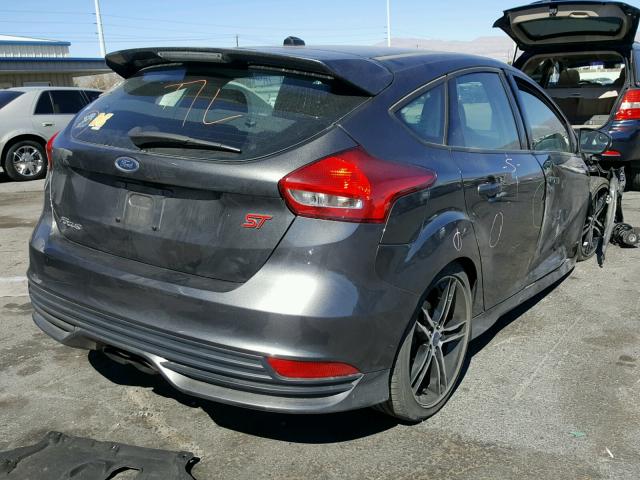 1FADP3L91GL331435 - 2016 FORD FOCUS ST GRAY photo 4