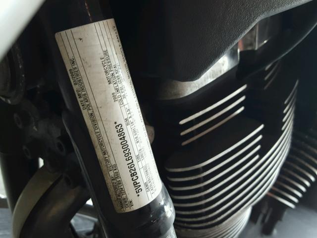 5VPCB26L693004863 - 2009 VICTORY MOTORCYCLES KINGPIN ორფეროვანი ფოტო 10