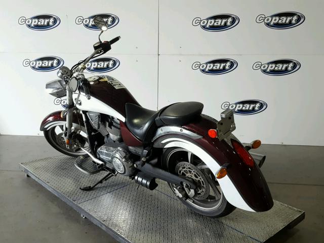 5VPCB26L693004863 - 2009 VICTORY MOTORCYCLES KINGPIN ორფეროვანი ფოტო 3