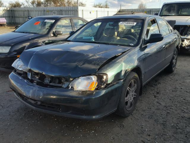 19UUA5653XA030324 - 1999 ACURA 3.2TL GREEN photo 2