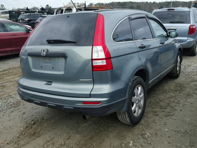 5J6RE3H46BL032058 - 2011 HONDA CR-V SE GREEN photo 4