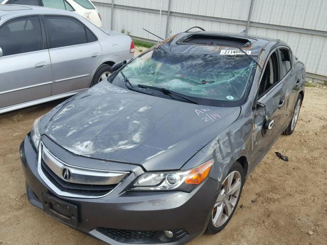 19VDE2E59EE000377 - 2014 ACURA ILX 24 PRE GRAY photo 2