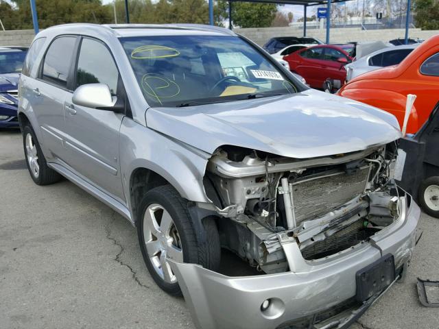 2CNDL037886314740 - 2008 CHEVROLET EQUINOX SP SILVER photo 1