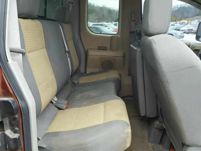 1N6AA06B14N503181 - 2004 NISSAN TITAN XE BROWN photo 6