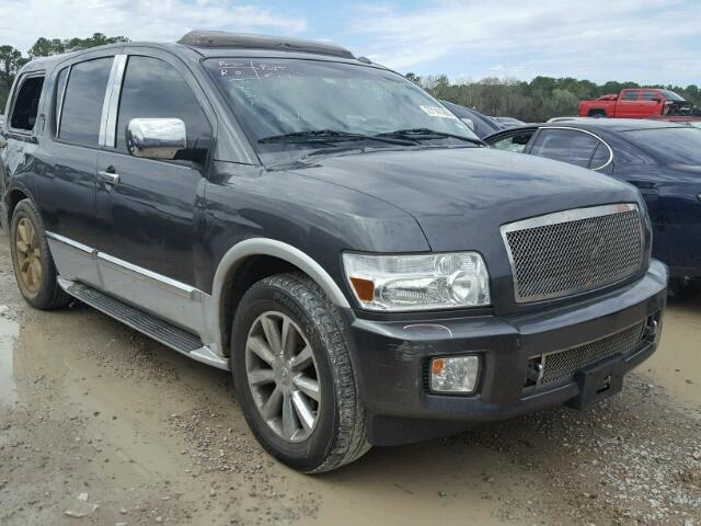 5N3AA08D28N909500 - 2008 INFINITI QX56 GRAY photo 1