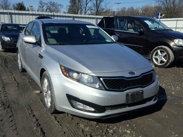 KNAGN4A61B5144072 - 2011 KIA OPTIMA EX SILVER photo 1