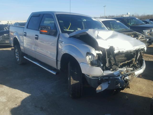 1FTEW1CM1CKD29212 - 2012 FORD F150 SUPER SILVER photo 1