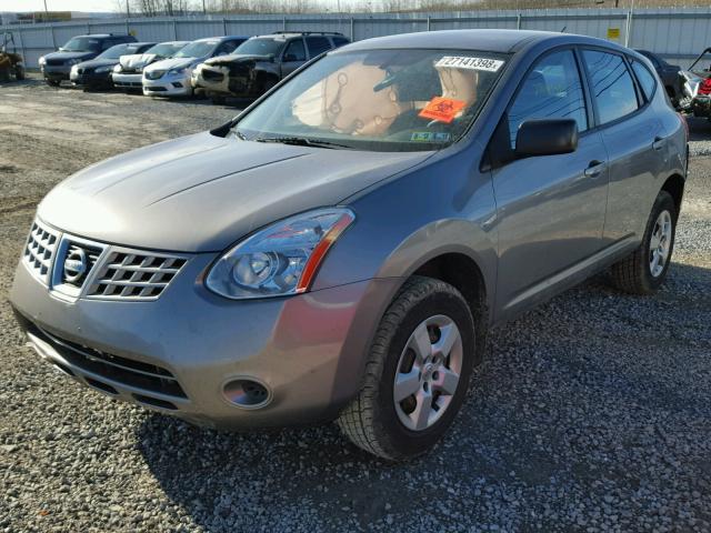 JN8AS58V29W449593 - 2009 NISSAN ROGUE S GRAY photo 2