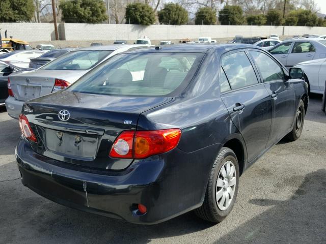 JTDBU4EE2AJ087842 - 2010 TOYOTA COROLLA BA BLACK photo 4