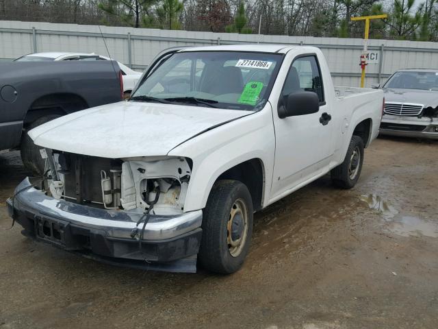 1GCCS149488142712 - 2008 CHEVROLET COLORADO WHITE photo 2