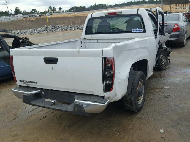 1GCCS149488142712 - 2008 CHEVROLET COLORADO WHITE photo 4