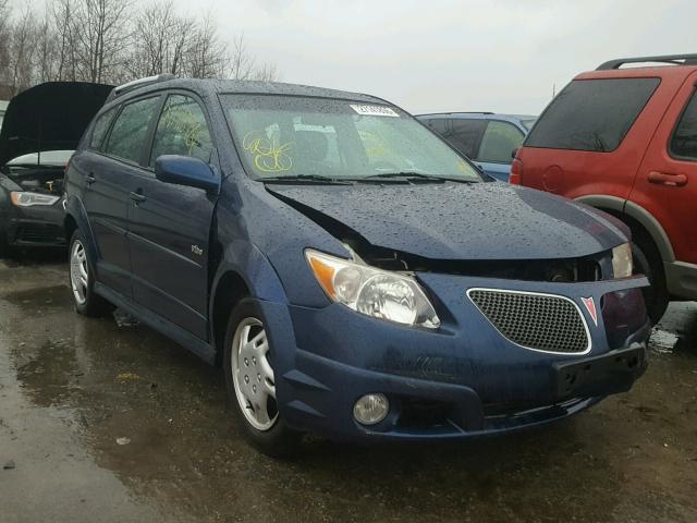 5Y2SL65887Z426414 - 2007 PONTIAC VIBE BLUE photo 1