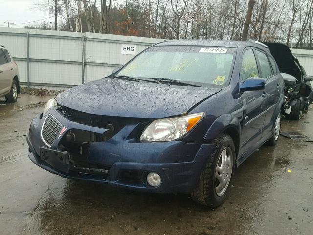 5Y2SL65887Z426414 - 2007 PONTIAC VIBE BLUE photo 2