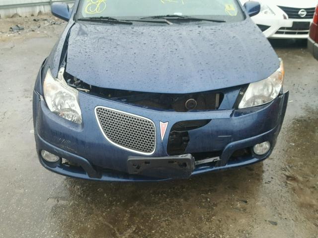 5Y2SL65887Z426414 - 2007 PONTIAC VIBE BLUE photo 7