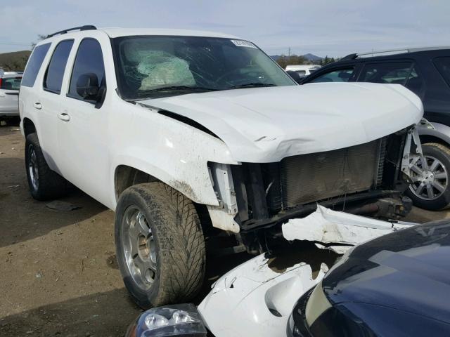 1GNUKAE06AR234030 - 2010 CHEVROLET TAHOE K150 WHITE photo 1