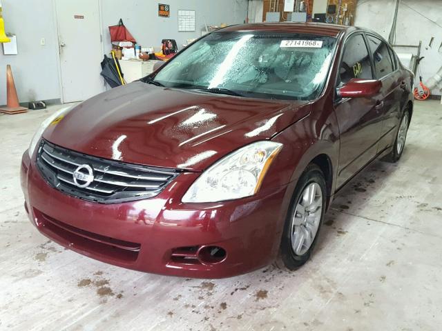 1N4AL2AP8AN410722 - 2010 NISSAN ALTIMA BAS MAROON photo 2