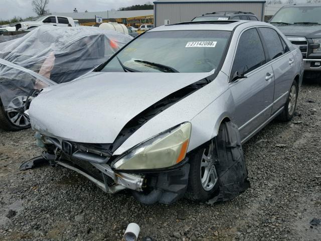 1HGCM56866A042429 - 2006 HONDA ACCORD EX SILVER photo 2