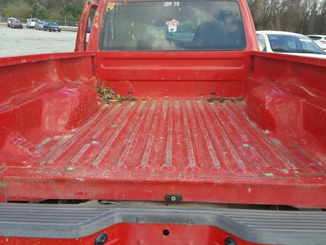 1FTYR10CXXPB87970 - 1999 FORD RANGER RED photo 6