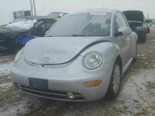 3VWCK31C85M402139 - 2005 VOLKSWAGEN NEW BEETLE Gümüş foto 2