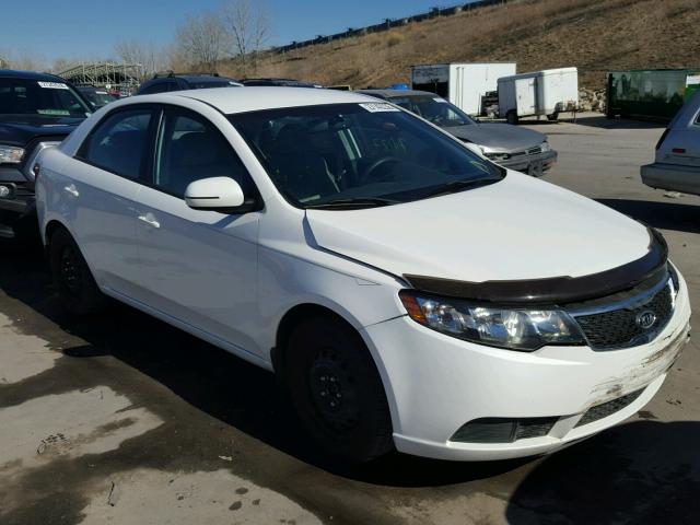 KNAFU4A2XC5513752 - 2012 KIA FORTE EX WHITE photo 1