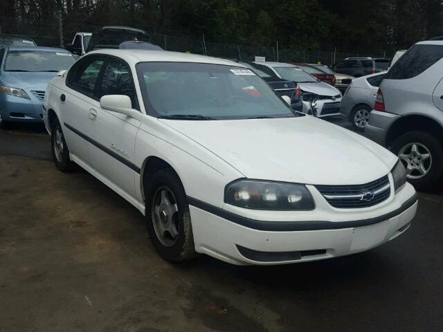 2G1WH55K729290345 - 2002 CHEVROLET IMPALA LS WHITE photo 1