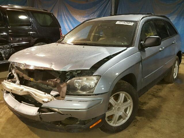 2A8GM68426R625424 - 2006 CHRYSLER PACIFICA T BLUE photo 2