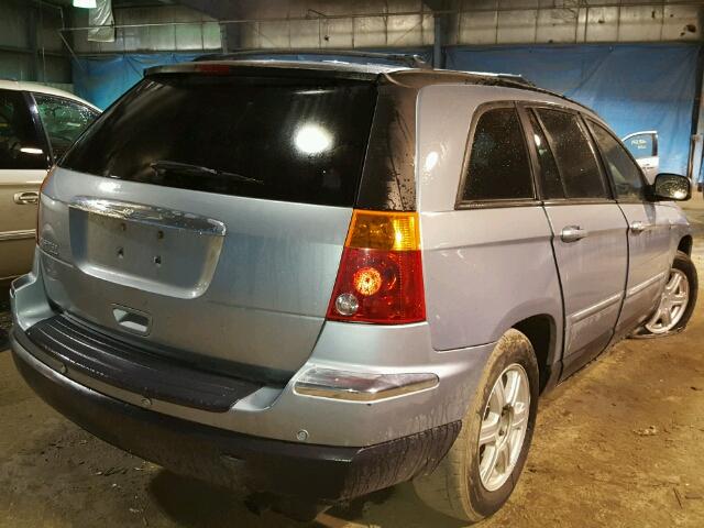 2A8GM68426R625424 - 2006 CHRYSLER PACIFICA T BLUE photo 4