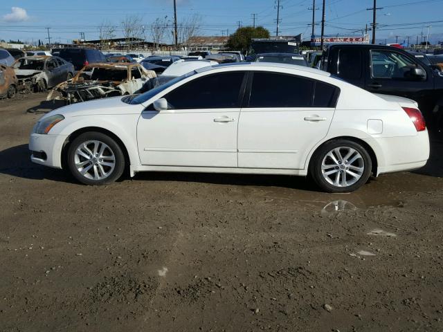 1N4BA41E64C825879 - 2004 NISSAN MAXIMA SE WHITE photo 9