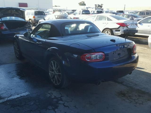 JM1NC2FF0A0206943 - 2010 MAZDA MX-5 MIATA BLUE photo 3