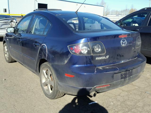 JM1BK323541167661 - 2004 MAZDA 3 S PURPLE photo 3