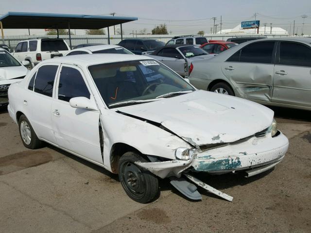 1Y1SK5480XZ409214 - 1999 CHEVROLET GEO PRIZM 白色 照片 1