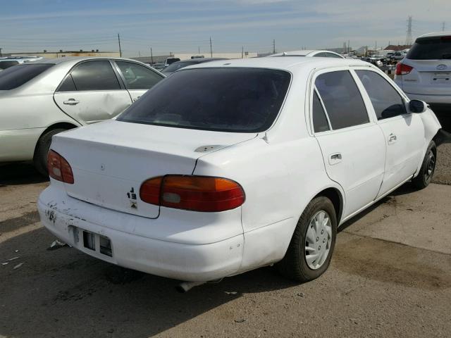 1Y1SK5480XZ409214 - 1999 CHEVROLET GEO PRIZM 白色 照片 4