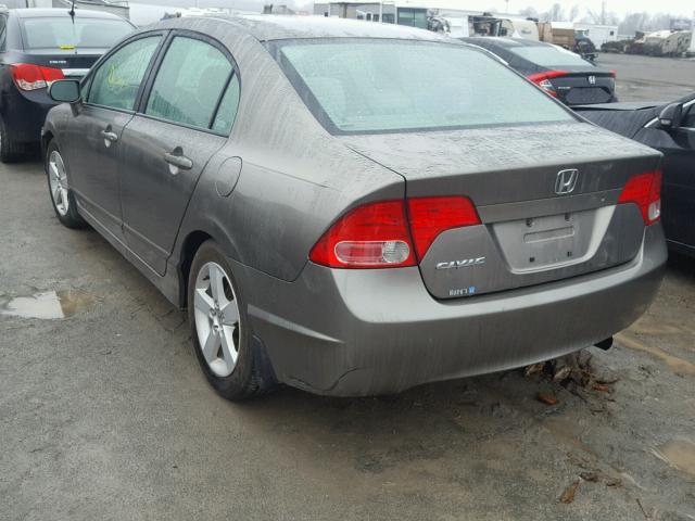 1HGFA15836L019212 - 2006 HONDA CIVIC EX TAN photo 3