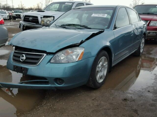 1N4AL11D12C203540 - 2002 NISSAN ALTIMA BAS GREEN photo 2