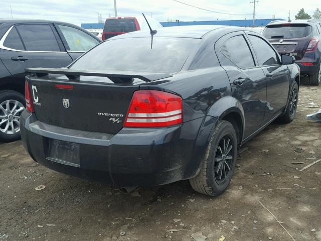 1B3CC5FB6AN188698 - 2010 DODGE AVENGER R/ BLACK photo 4