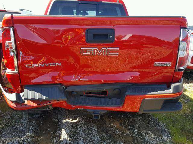 1GTG6CE36G1391547 - 2016 GMC CANYON SLE RED photo 9