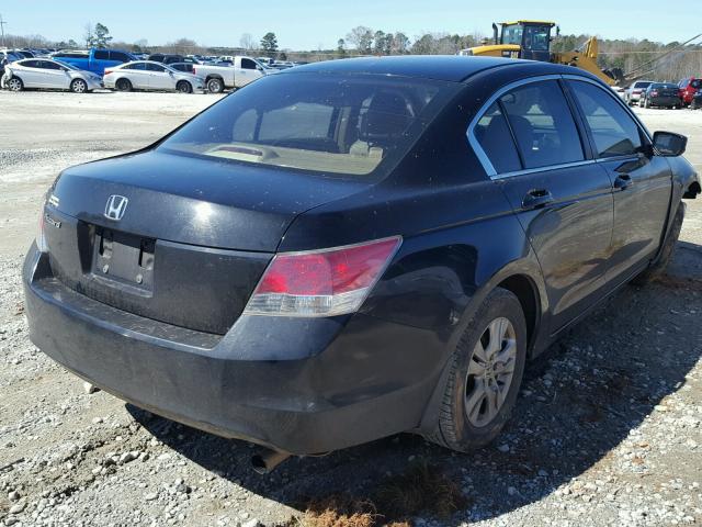 1HGCP25329A088615 - 2009 HONDA ACCORD LX BLACK photo 4