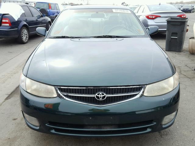 2T1CF22P3XC159029 - 1999 TOYOTA CAMRY SOLA GREEN photo 9