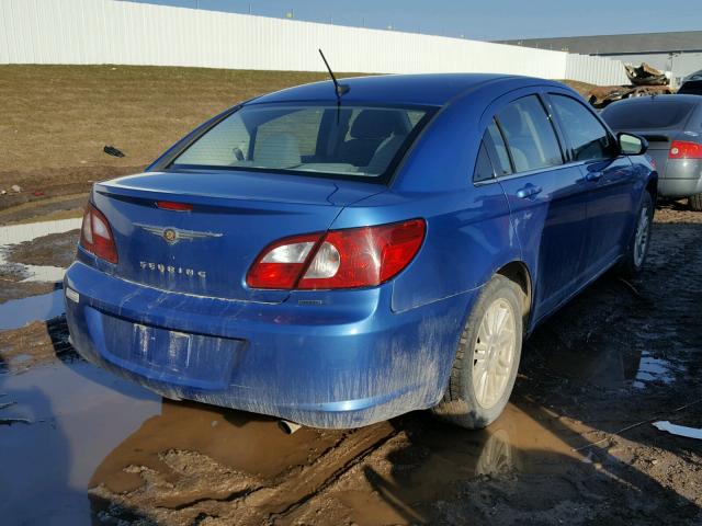 1C3LC56K67N564215 - 2007 CHRYSLER SEBRING TO BLUE photo 4