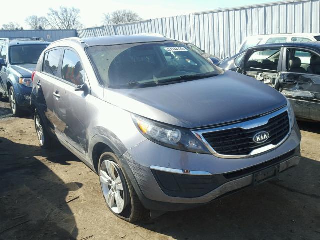 KNDPB3A24C7315647 - 2012 KIA SPORTAGE B GRAY photo 1