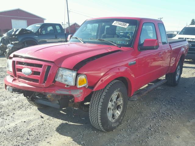 1FTZR15E96PA08170 - 2006 FORD RANGER SUP RED photo 2