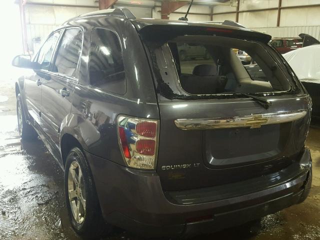 2CNDL63F476043457 - 2007 CHEVROLET EQUINOX LT GRAY photo 3