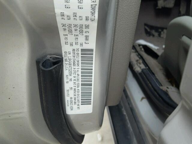 1J8HG48K47C626504 - 2007 JEEP COMMANDER ოქროსფერი ფოტო 10