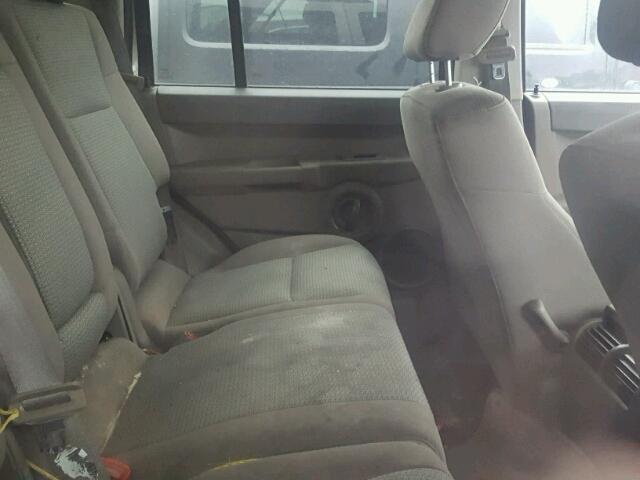 1J8HG48K47C626504 - 2007 JEEP COMMANDER ოქროსფერი ფოტო 6