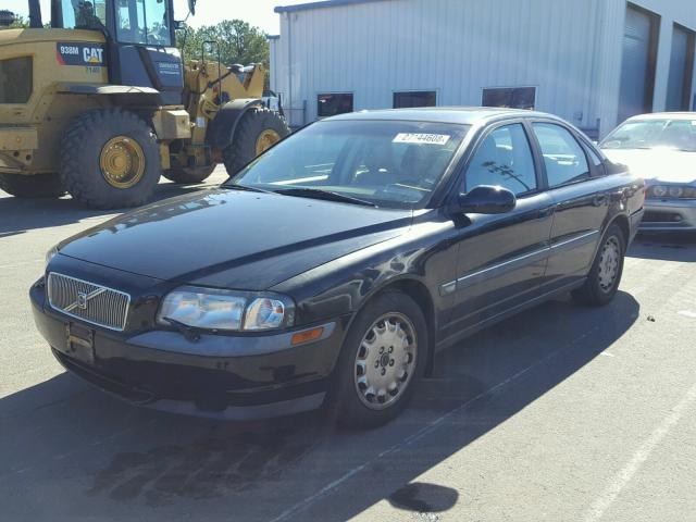 YV1TS94D0Y1106117 - 2000 VOLVO S80 BLACK photo 2