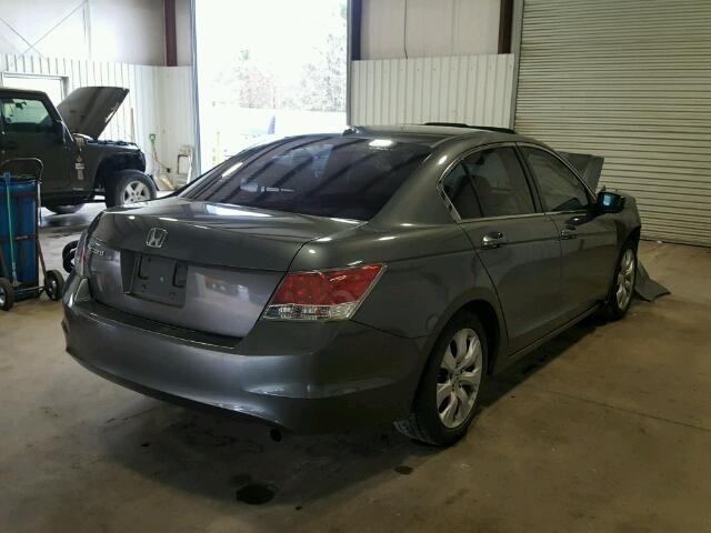 1HGCP26858A156916 - 2008 HONDA ACCORD EXL CHARCOAL photo 4